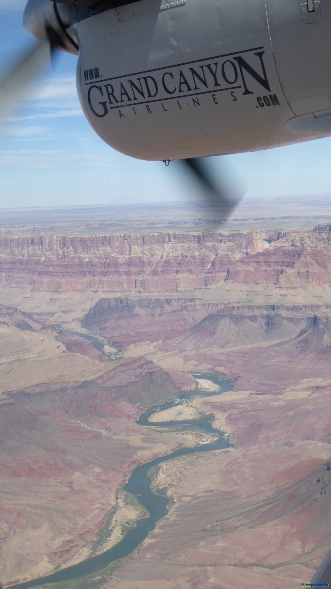 Cañón del Colorado desde la avioneta