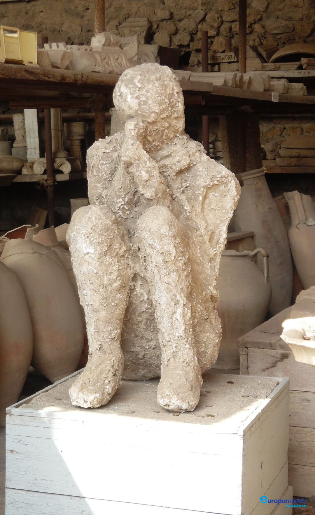 CUERPO PETRIFICADO DE POMPEYA