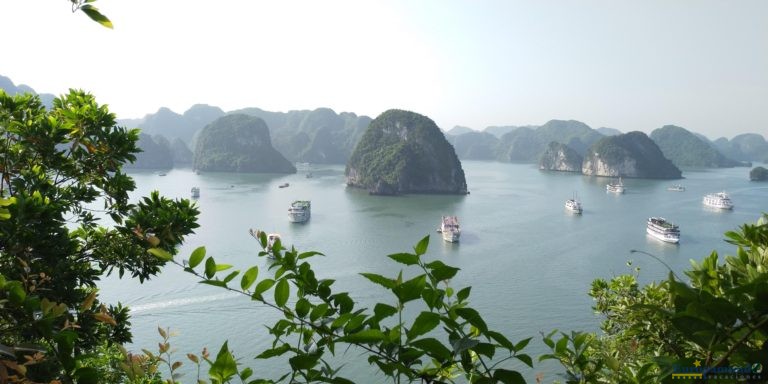 Senderismo en la Bahía de Halong