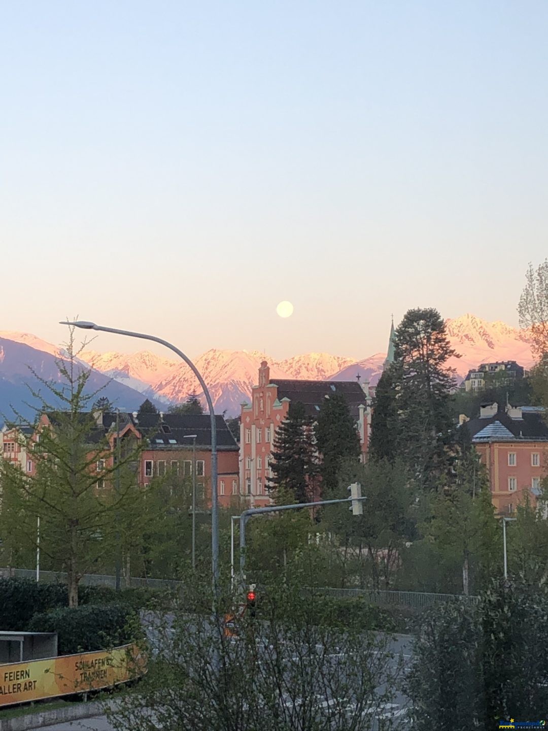 Amanecer en Innsbruck