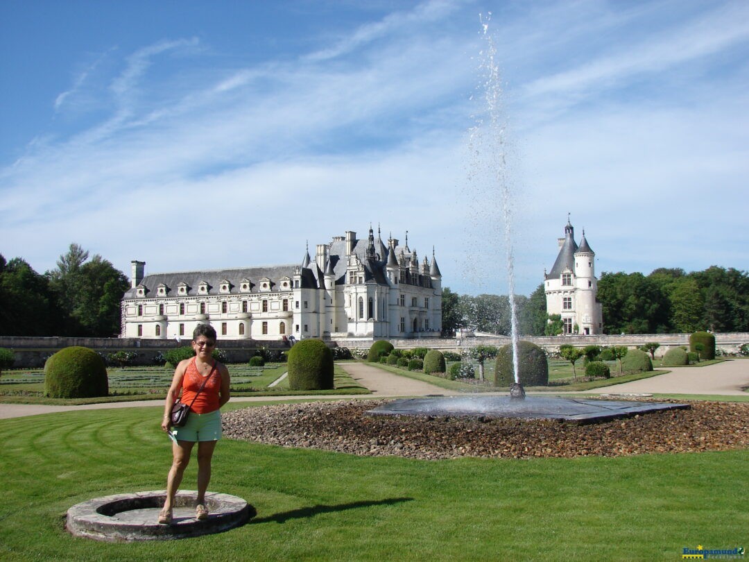 castillo con parque