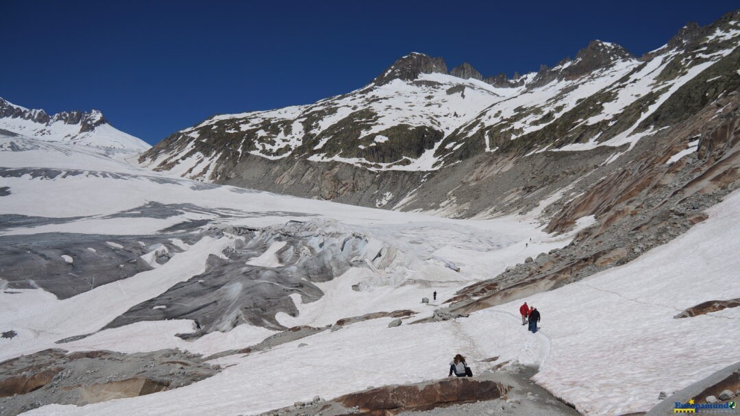 Furkapass con glaciar del Rodano