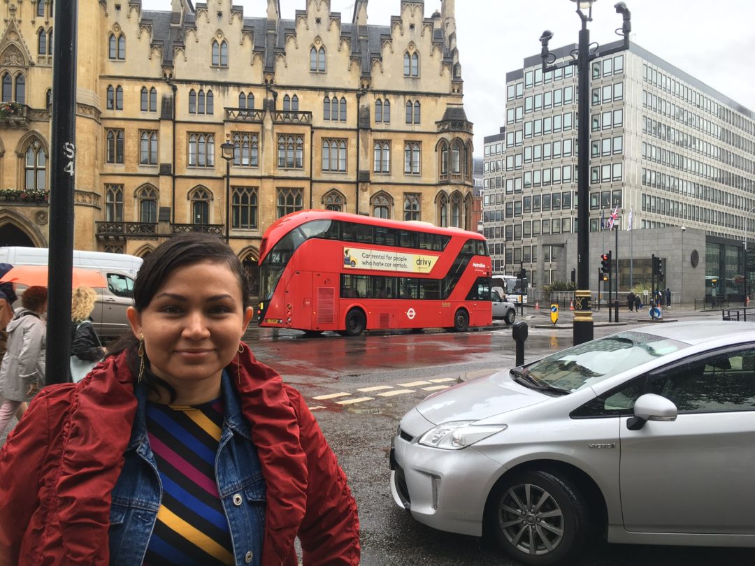 Día lluvioso en Londres