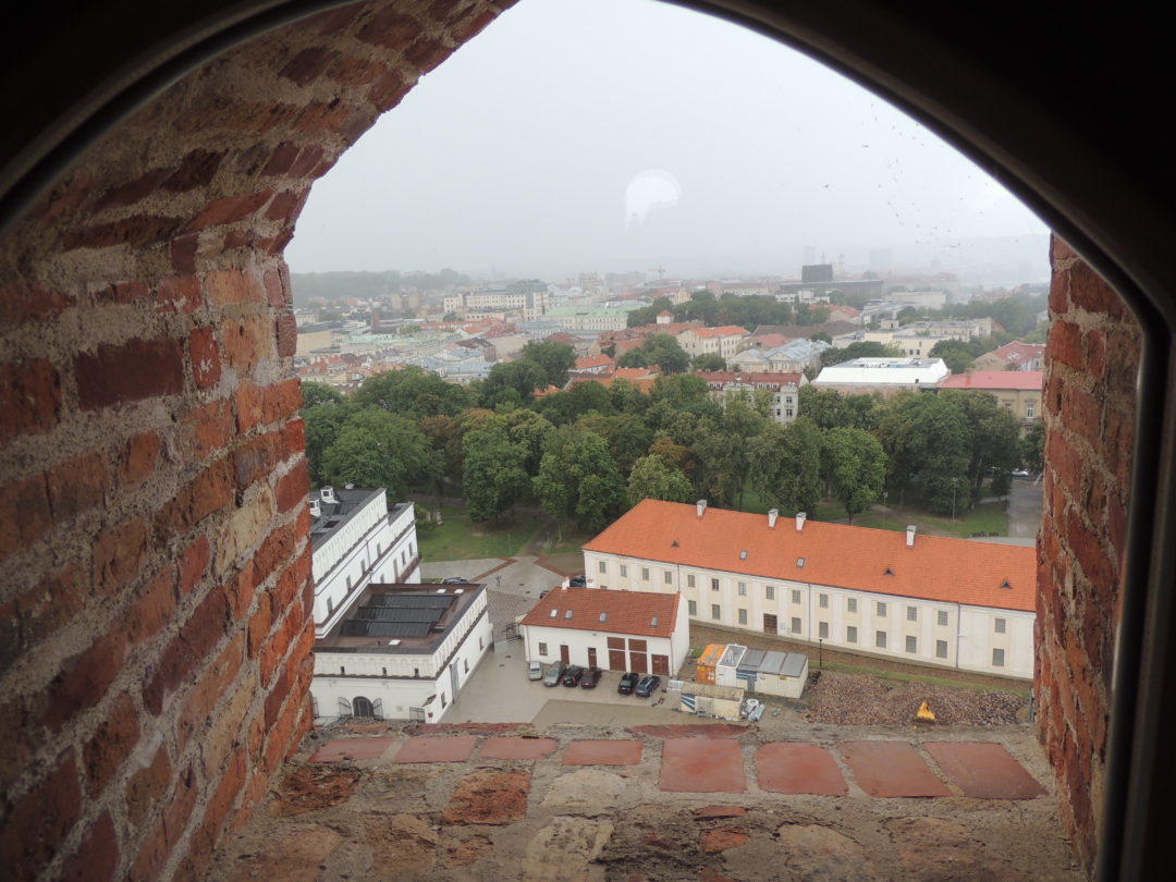 Vista panorámica de la ciudad de Vilnius, Lituania