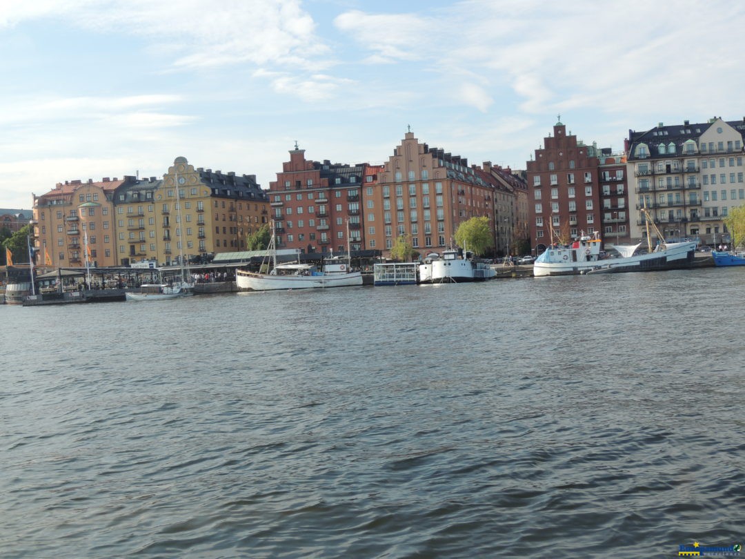 Vista de la ciudad de Estocolmo-Suecia