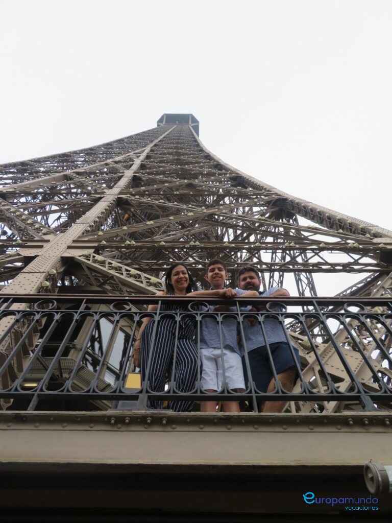 Subida a la Torre Eiffel