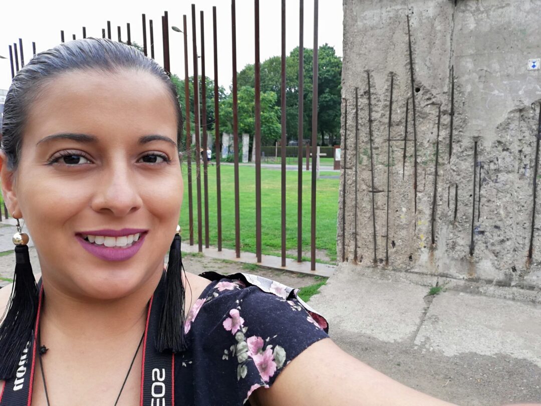 El infaltable Muro de Berlín