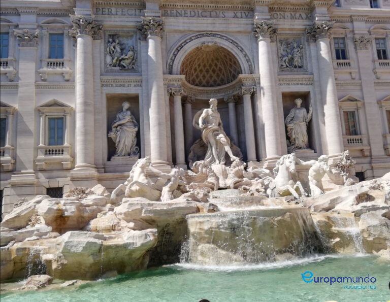 La mágica Fontana de Trevi
