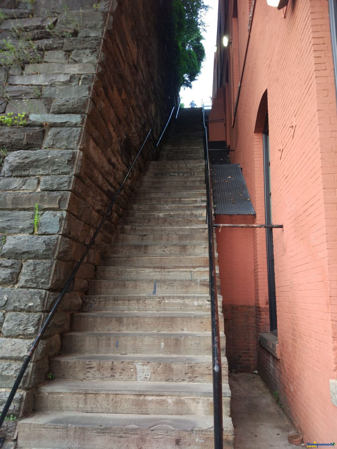 Escalera pelicula del exorcista Georgetown