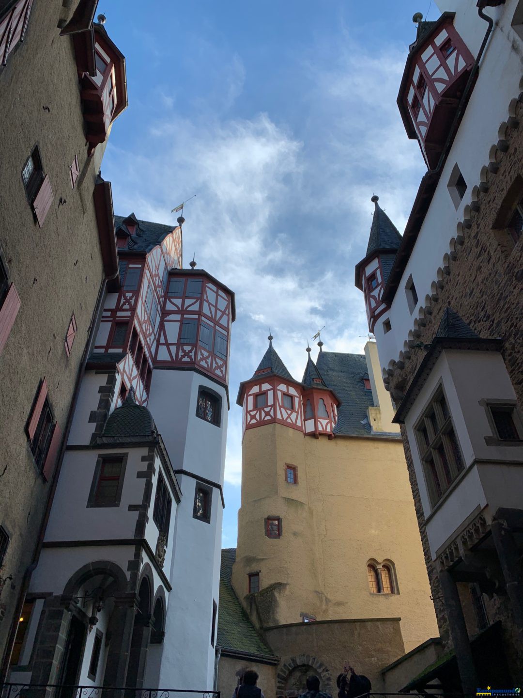 Fotografia dentro del Burg Eltz