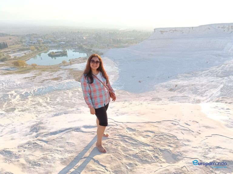 white mineral deposition