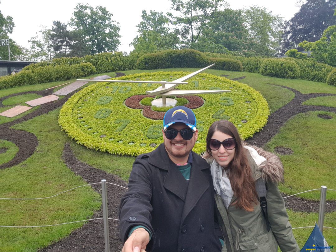 Reloj de Flores en Ginebra Suiza