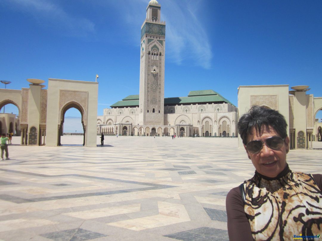 Inmensa Mezquita de Hassan II