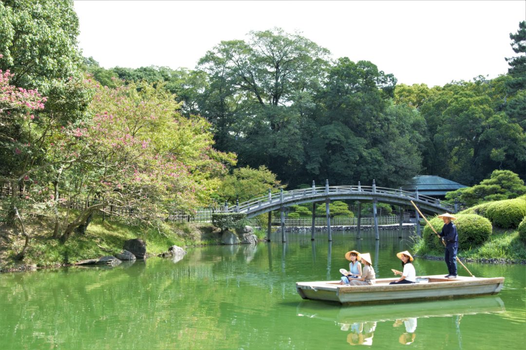 Lago del jardín de Korakuen