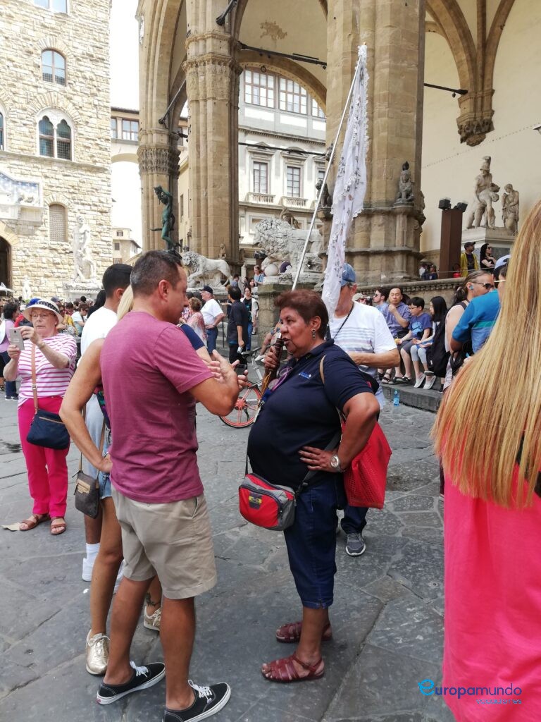 Una de las mejores GUIAS: Marcia en Florencia