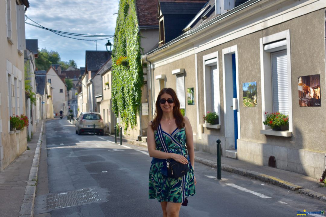 Paseo por las callecitas de Amboise