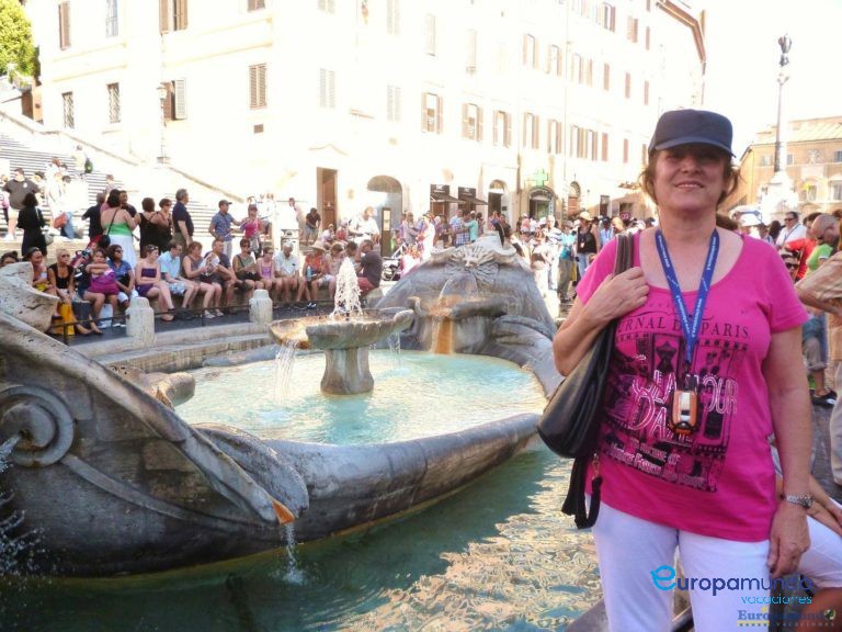 la fuente della Barcaccia