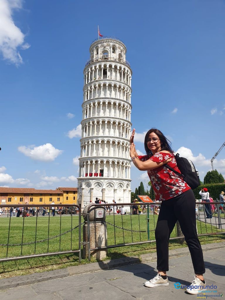 La torre de Pisa y yo!