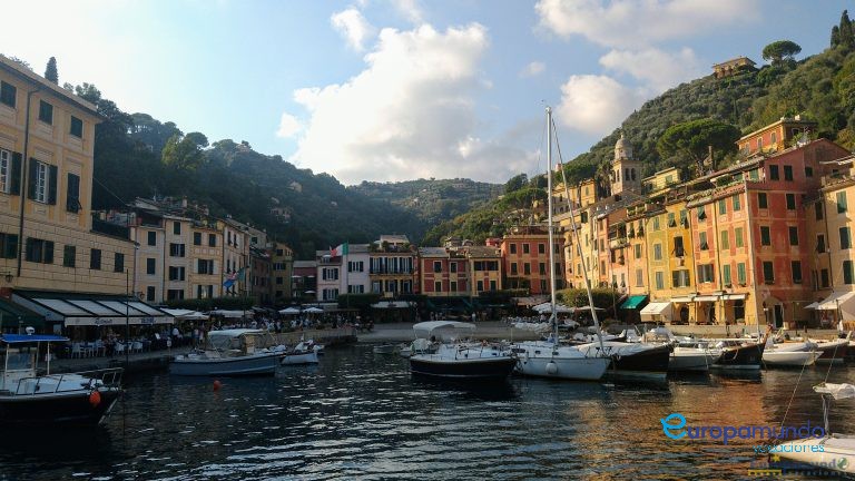 Llegada a Portofino