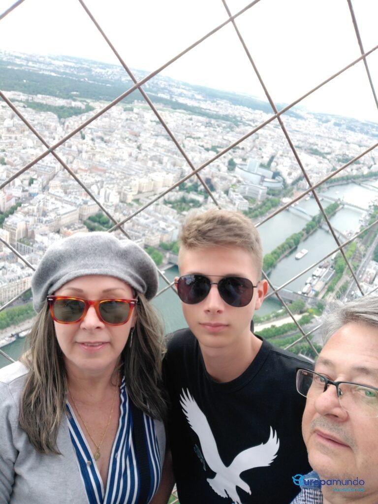 El Sena desde lo alto de la Damade Hierro