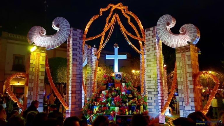 La noche en Querétaro