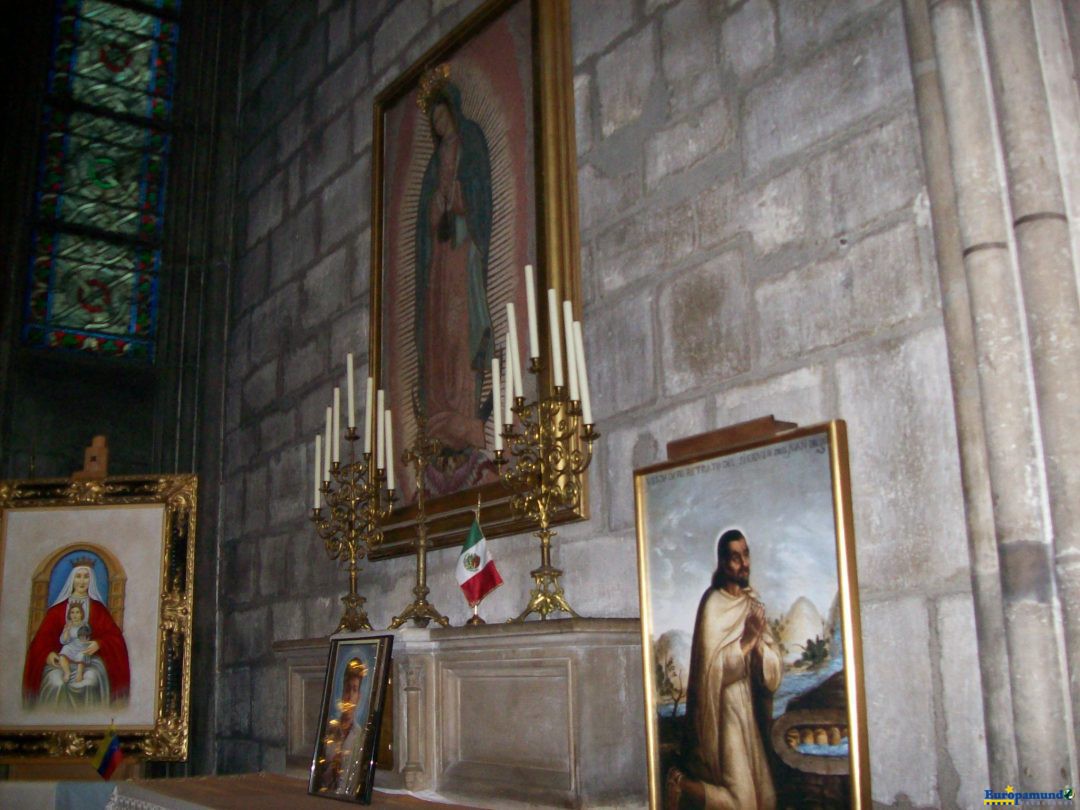Capilla a la Virgen de Guadalupe, Notredame