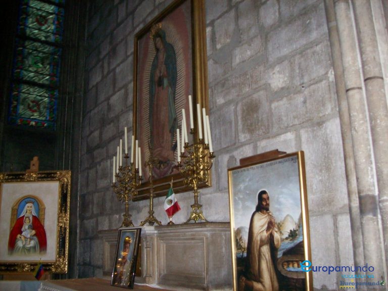 Capilla a la Virgen de Guadalupe, Notredame
