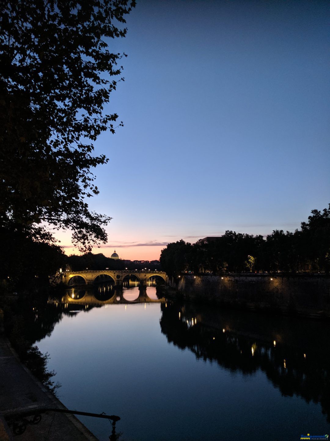 Atardecer en Trastevere, Roma Italia