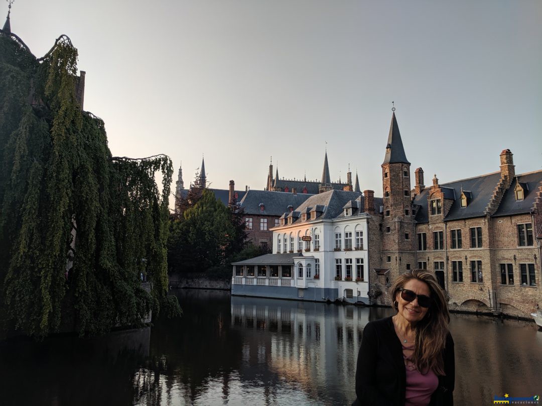 Atardecer en Brujas, Belgica