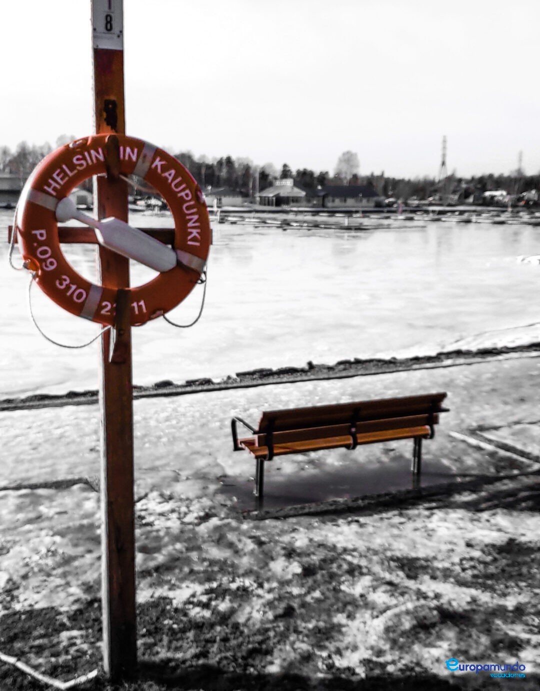 una mañana fria pero con sol