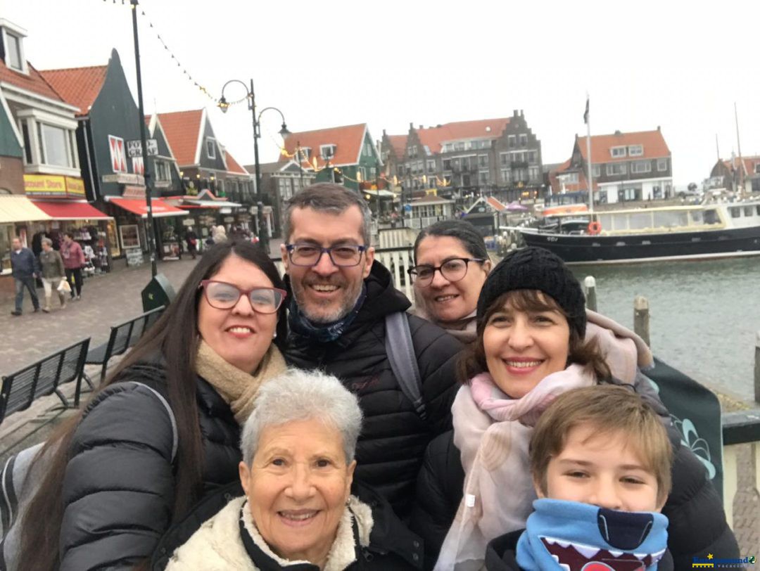 En familia por Volendam