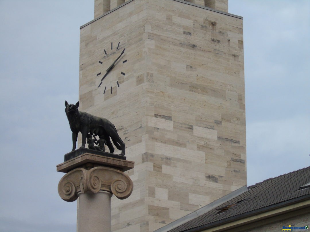 Romulo y Remo en Aosta