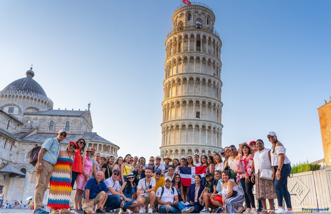 Foto de grupo en Pisa