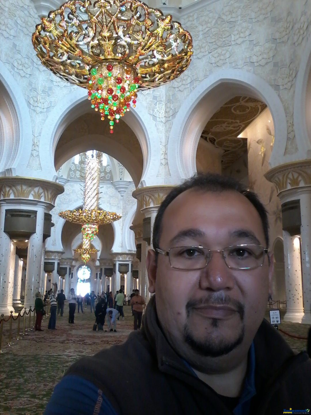 La gran Mezquita Sheikh Zayed