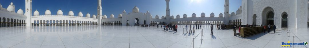 La gran Mezquita Sheikh Zayed