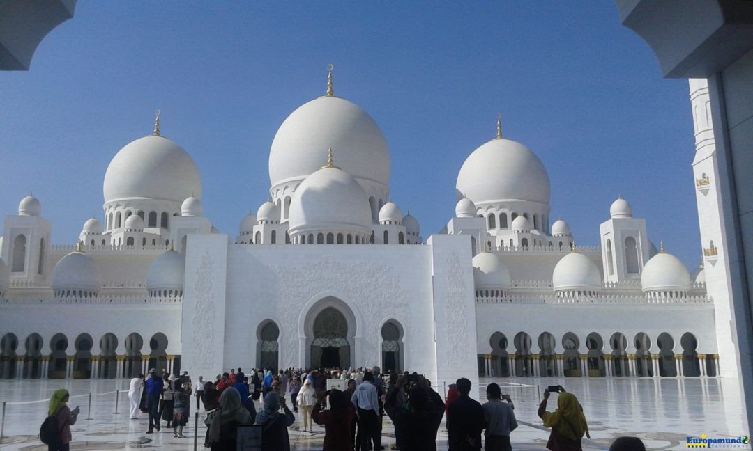 La gran Mezquita Sheikh Zayed