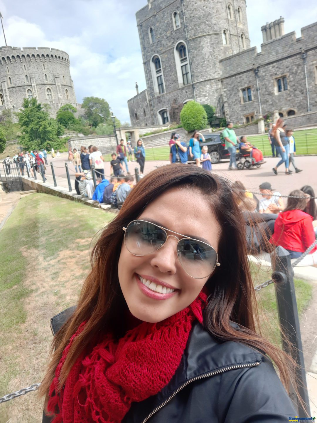 Dentro do Castelo de Windsor!