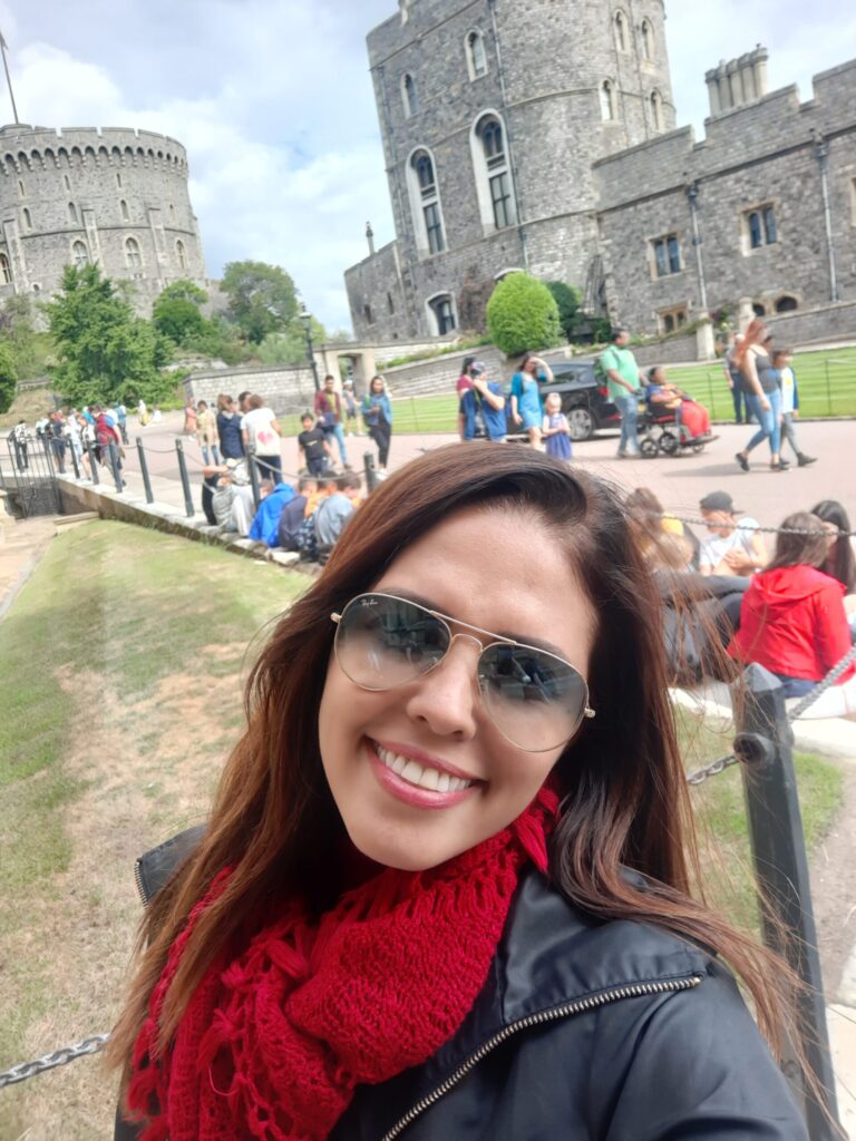 Dentro do Castelo de Windsor!