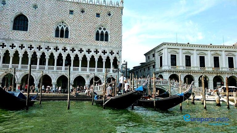 As belas gôndolas de Veneza!!!