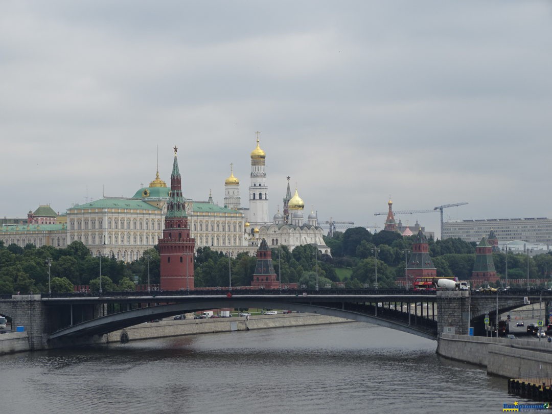 El Kremlin desde rio Moscova