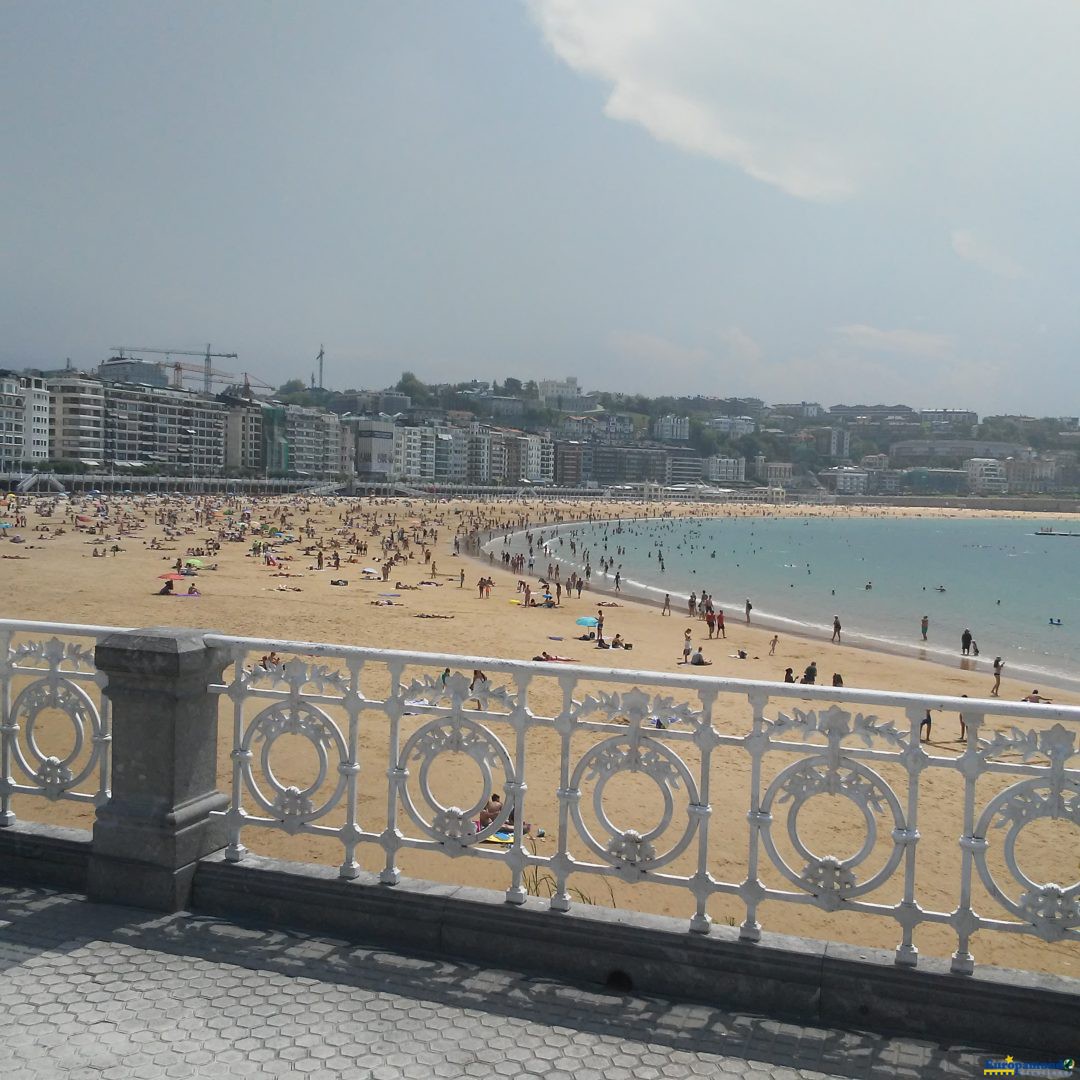 Playa en San Sebastian