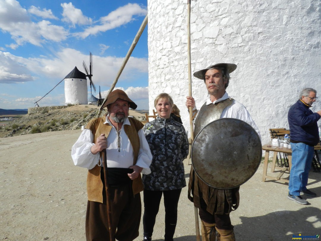 Con Quijote y Sancho Panza