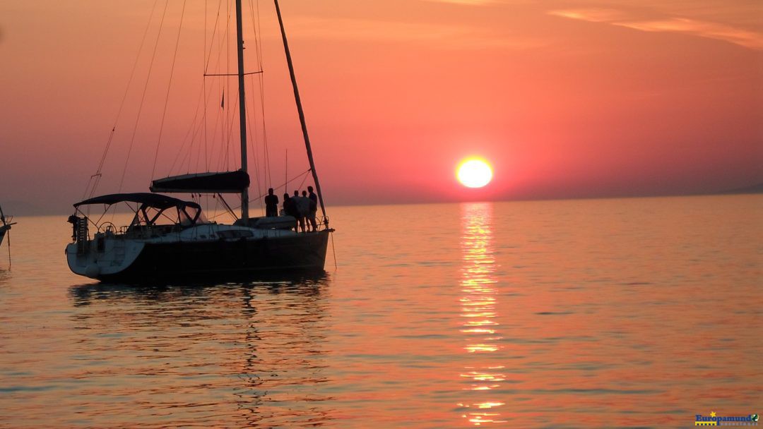 Atardecer en Mykonos.