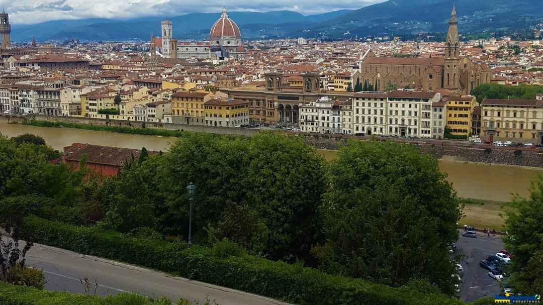 Atardecer en Florencia.