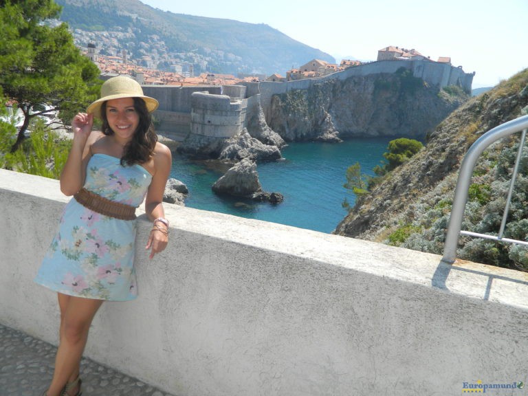 Calurosa ciudad de Dubrovnik