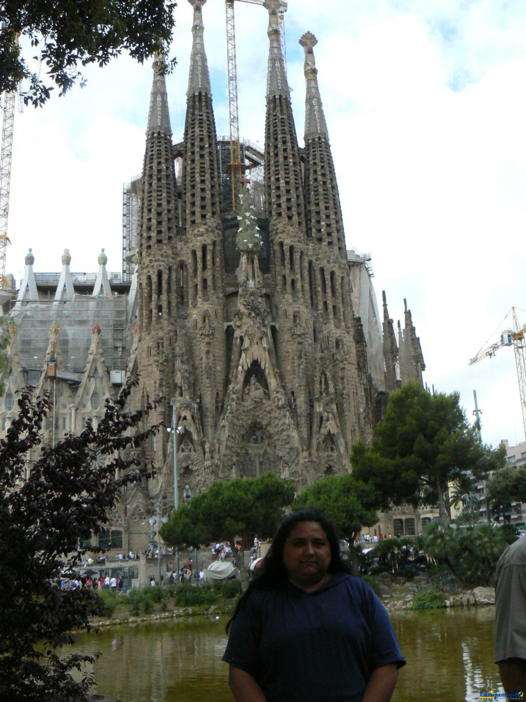 Vista de la Sagrada Familia