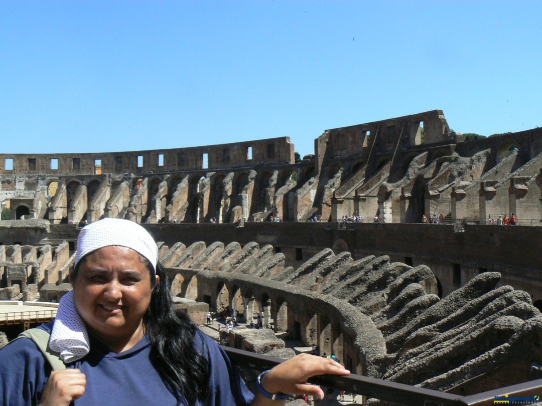 Roma vista del coliseo