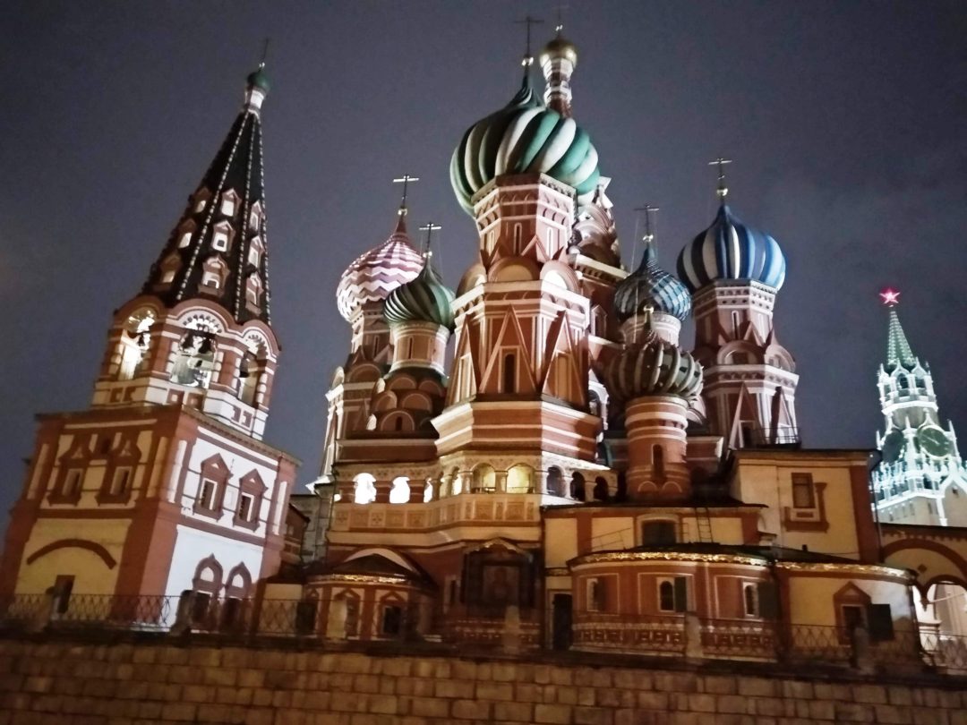 La Catedral de San Basilio de Moscú, situada en la Plaza Roja