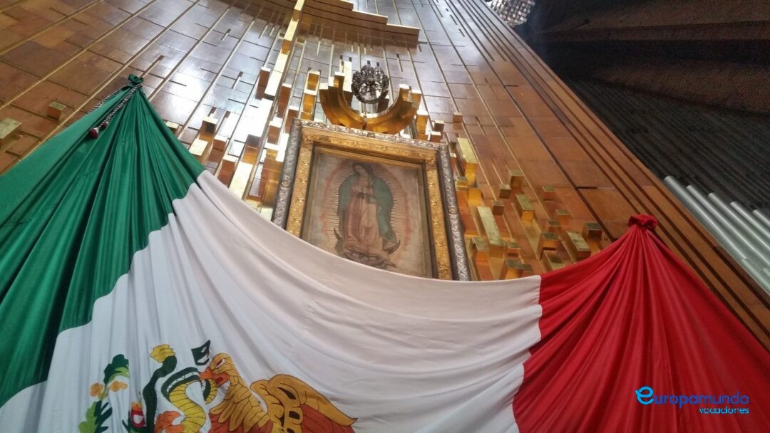 La guadalupana en la catedral