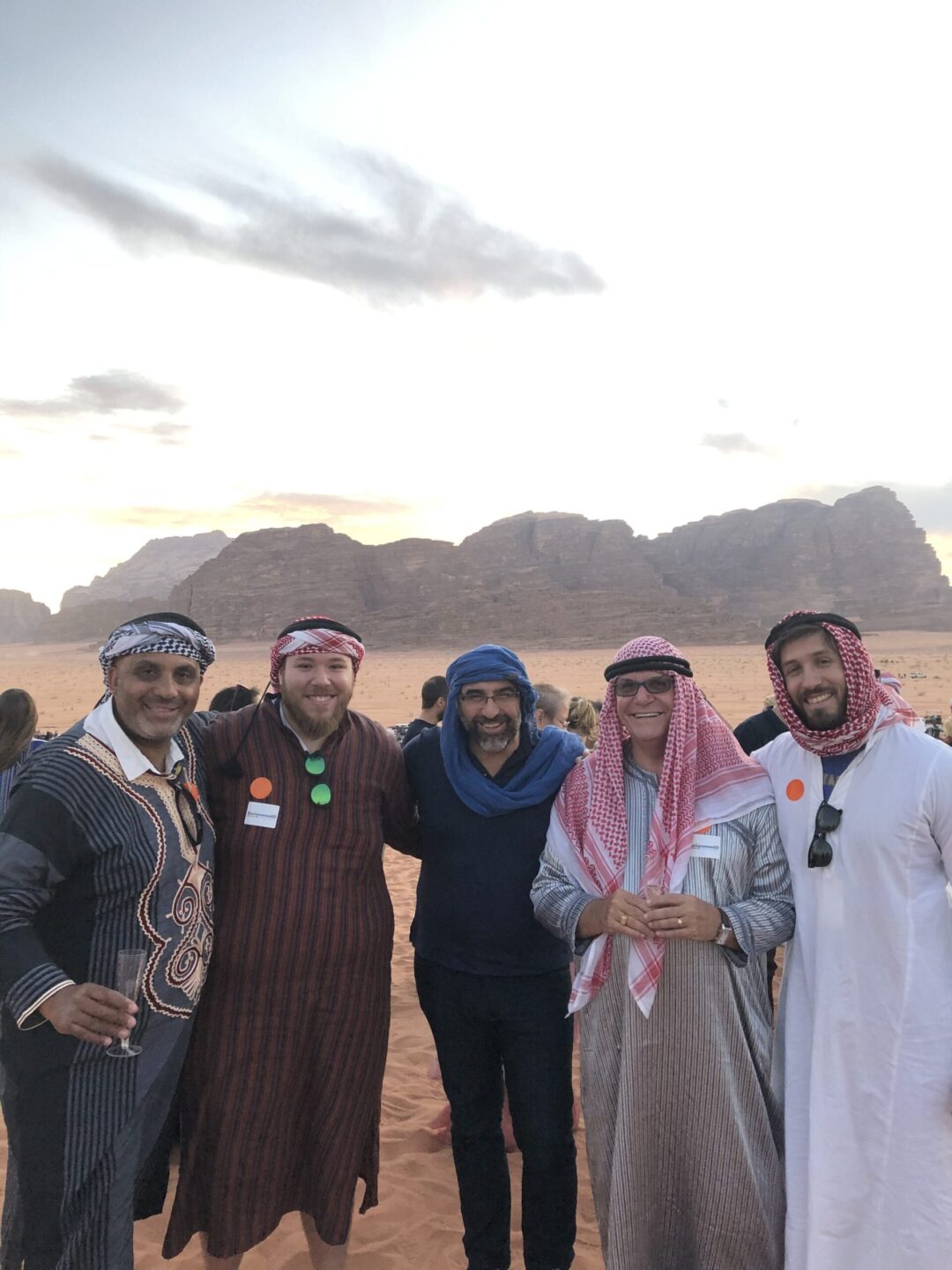 Atardecer en el desierto